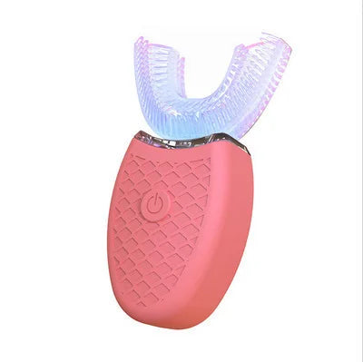 Electric Toothbrush for Adult Automatic USB Charge U-Shaped Sonic Wave Toothbrush 360 Degrees Intelligent Rechargeable Toothbrus