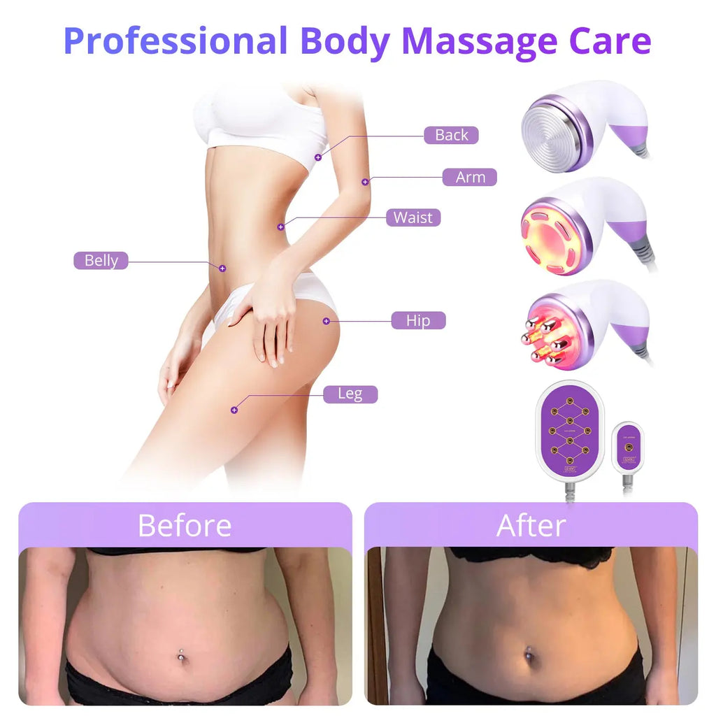Aristorm cavitation 40k machine skin tightening Cavitation 9 in1 skin tightening tool facial stimulation machine
